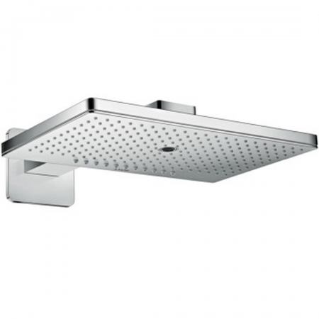 AXOR ShowerSolutions Overhead shower 460/300 3jet with shower arm and softsquare escutcheon