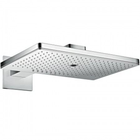 AXOR ShowerSolutions Overhead shower 460/300 3jet with shower arm and square escutcheon