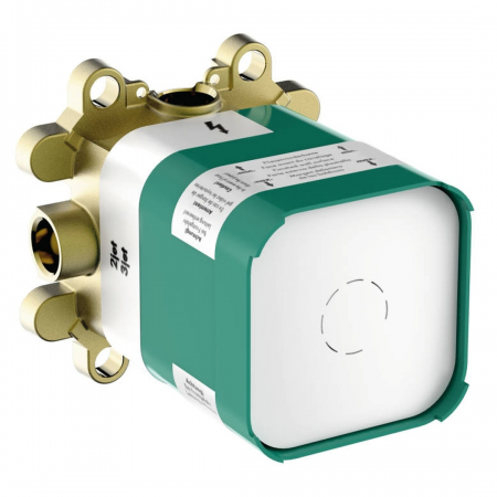 AXOR ShowerSolutions Basic set for overhead shower 2jet with shower arm