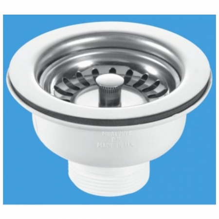 Basket Strainer Waste - Stemball Plug