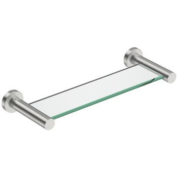 Bathroom Butler - 4600 Glass Shelf 330mm Brushed Stainless Steel