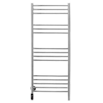 Bathroom Butler - Natural Straight Heated Towel Rail 15 Bar TDC Polished Stainless Steel
