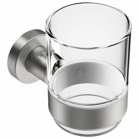Bathroom Butler 4632 Glass Tumbler + Holder -BRSH