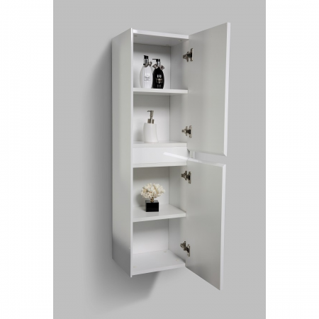 Ava enzo 1200 side cabinet- white