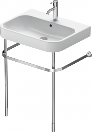 Duravit Metal console Happy D. 2 for washb. 231865, heigh adj.chrome