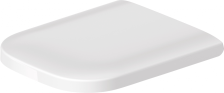 Duravit Seat and cover Happy D.2, white w. soft closure, hinge sst