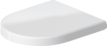Duravit Starck 2 Seat and cover, white w. soft closure, hinge sst