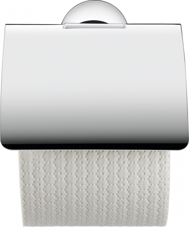 Duravit Paper holder with cover Starck T, chrome