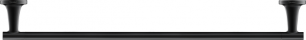 Duravit Bath towel rail,600 mm Starck T, black matt