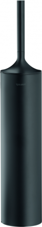 Duravit Brush set Starck T floor standing, black matt