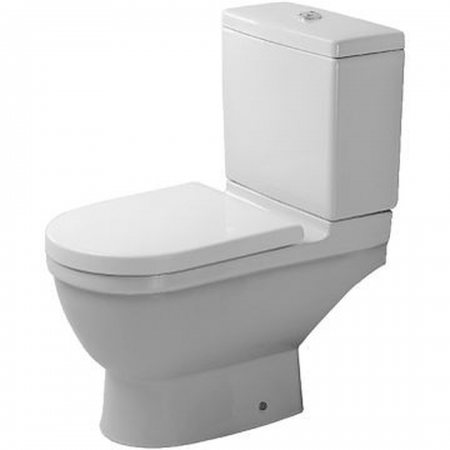 Toilet close-c. Starck 3 white hori. out