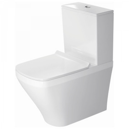 Duravit Toilet close-coupl. 63 cm DuraStyle white, WD, vario outl., btw