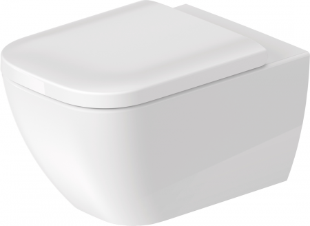 Duravit Toilet WM 540mm Happy D.2 white washdown, rimless with HygieneGlaze