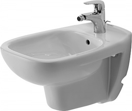 Bidet wm 545mm D-Code white with OF, wit