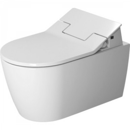 Duravit Toilet WM 570mm ME by Starck white washdown, Durafix, Rimless,