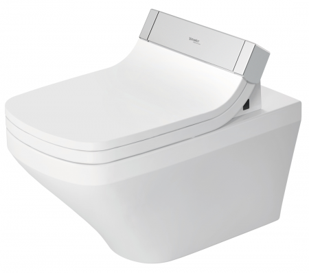 Duravit DuraStyle Rimless SensoWash wall mounted pan with WonderGliss
