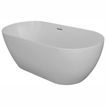 Duravit - Trento Freestanding Bathtub With Seamless Acrylic Panel 1680x800mm White