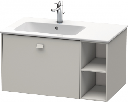 Duravit Brioso vanity unit, 442x820x479mm 1p.out c.1 S.e.l.Conrecte Grey Matt