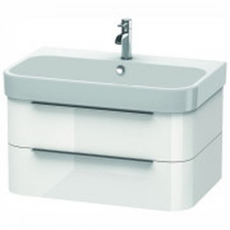 HD2 Vanity unit WM White HG 380x775x480m