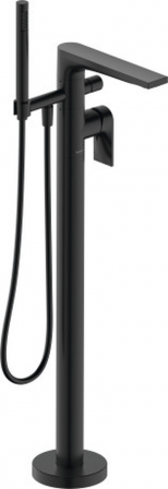 Duravit Tulum by Starck Freestanding Bath Mixer w handshower set - Black Matt Finish