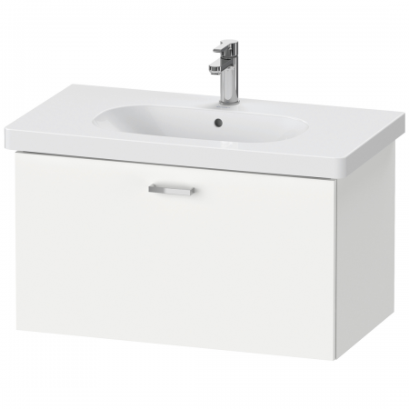 Duravit XBase vanity unit wall-m., 1 pull- out com.,448x800x458,White Matt