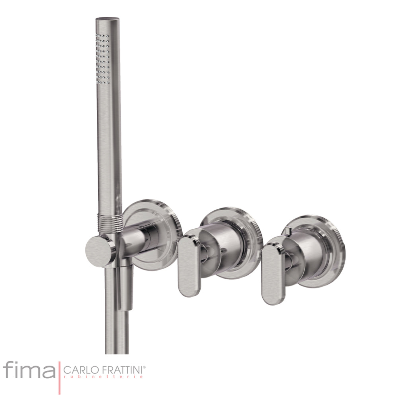 Fima Park Lane Thermostatic Diverter Set Incl Handshower - Finish