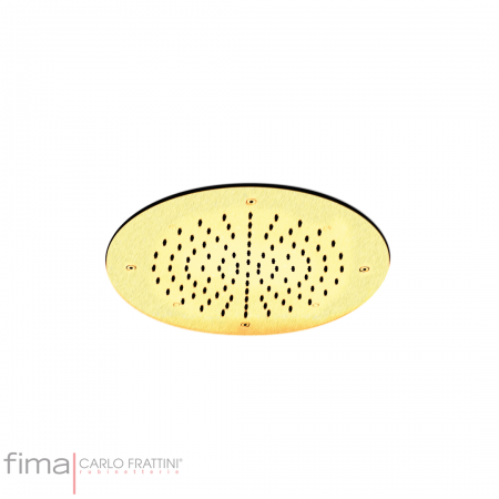 Fima Shower Rose Ceiling Round 500 Brushed Gold