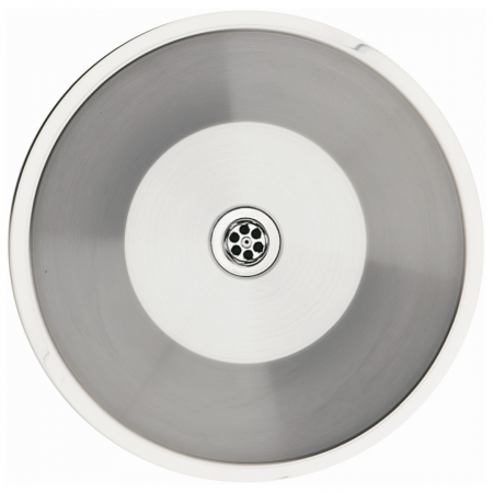Franke Rondo Rdx610-44 Economy Prep Bowl With 38mm Waste SS