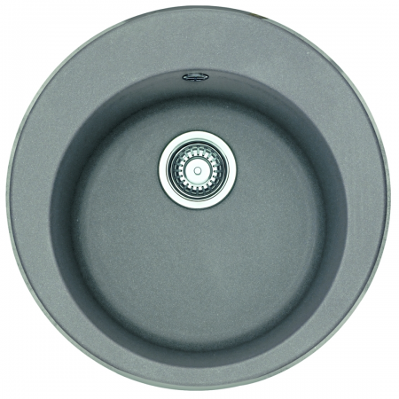Franke Ronda Rog610-41 Stone Grey Prep Bowl With 90mm Waste