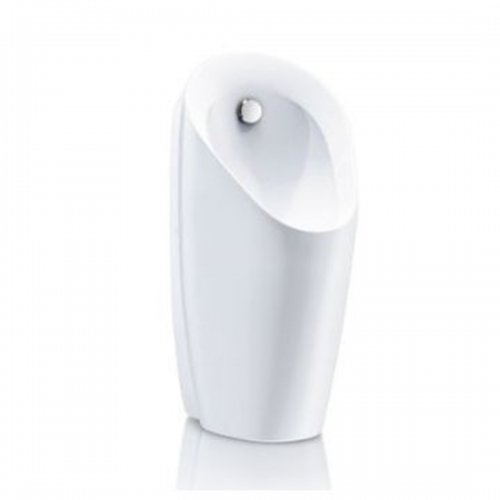 Geberit Preda urinal for concealed flush control: T=37cm, Inlet=rear, white