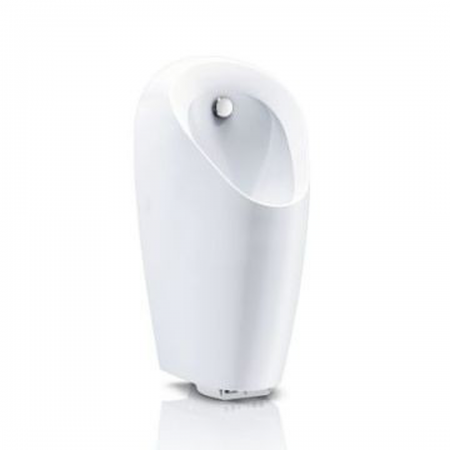 Geberit Selva urinal for concealed flush control: T=37cm, Inlet=rear, white