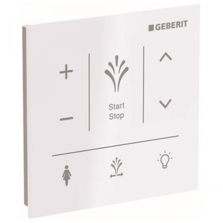 Wall-mounted control panel for Geberit AquaClean Sela