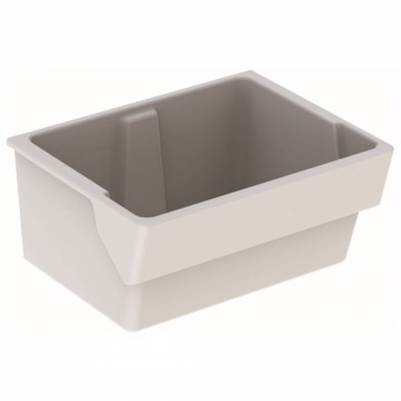 Geberit Publica Garda utility sink with overflow: 74x35x58.5cm,