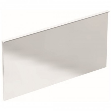 Geberit Xeno² illuminated mirror with direct and indirect lighting: 140x71cm, aluminium brushed