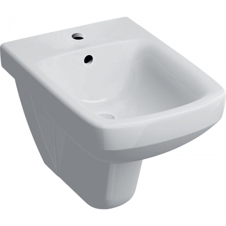 Geberit Selnova Square wall-hung bidet: white