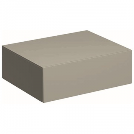 Geberit Xeno² low cabinet with one drawer: 58x20x46.2cm, greige