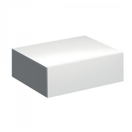 Geberit Xeno² low cabinet with one drawer: 58x20x46.2cm, white