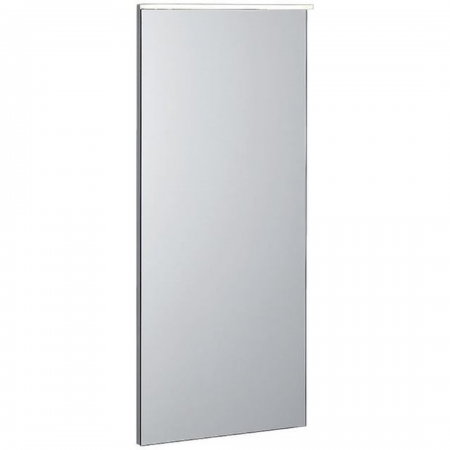 Geberit Xeno² illuminated mirror: 40x91cm, aluminium brushed