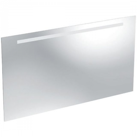 Geberit Option Basic illuminated mirror, lighting at the top: B=120cm, H=65cm