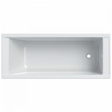 Geberit rectangular bathtub Supero, with feet: L=170cm, B=75cm