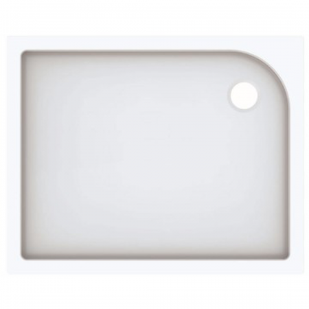 Geberit rectangular shower tray Tala: L=100cm, B=80cm