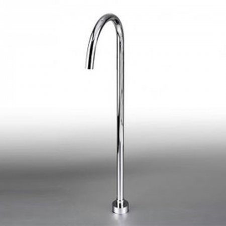 Gio 900x30mm round freestanding bath spout (15mm inlet)