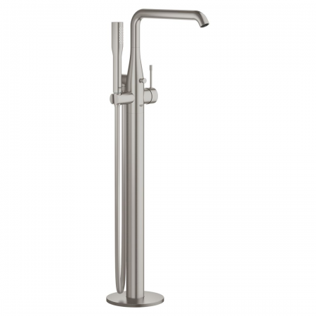 Grohe Essence Single-Lever Bath Mixer 15mm , Floor Mounted Supersteel
