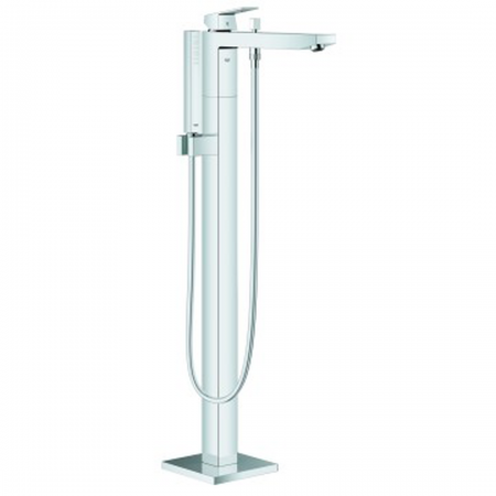 Grohe Eurocube Single-Lever Bath Mixer 15mm , Floor Mounted Chrome