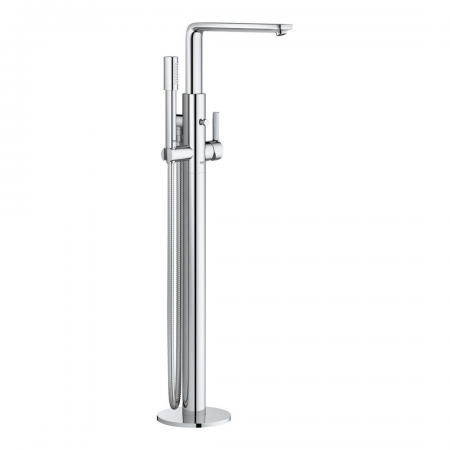 Grohe Lineare Single-Lever Bath Mixer 15mm , Floor Mounted Chrome