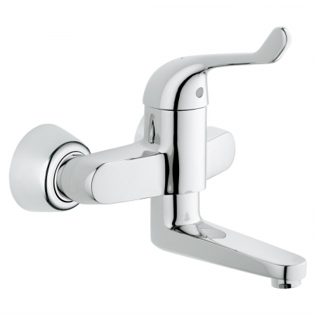 Grohe Euroeco Special / Ssc Single-Lever Safety Basin Mixer 15mm Chrome