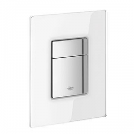 Grohe Skate Cosmopolitan Flush Plate Moon White