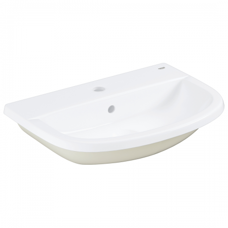 Bau ceramic counter drop-in basin 55 alp