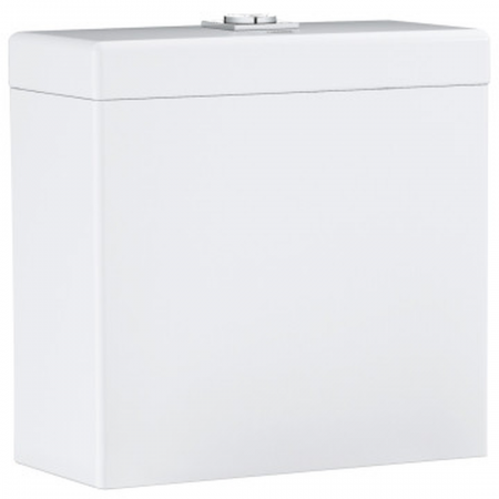 Cube ceramic exposed flushing cistern fo