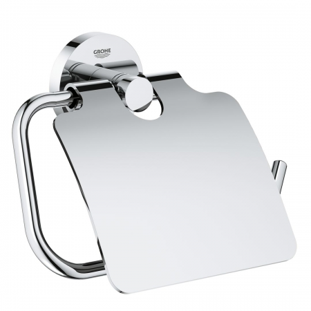 Essentials toilet roll holder chrome